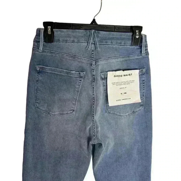 Good american good waist ultra high rise skinny jean in blue629 Size 6/28 - Picture 7 of 10